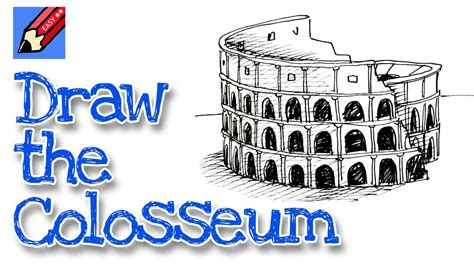 Roman Colosseum Drawing at GetDrawings | Free download