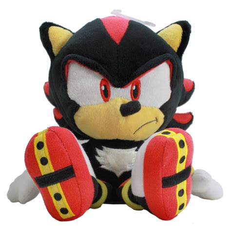 New Authentic Sanei 9" Shadow Stuffed Plush Sonic the Hedgehog | eBay