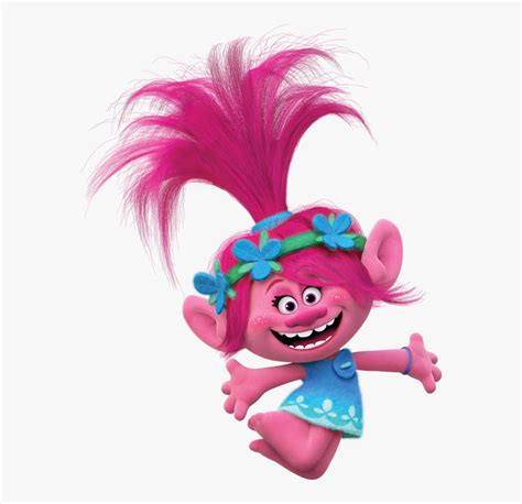 Trolls Clipart Cloud - Poppy Trolls , Free Transparent Clipart - ClipartKey