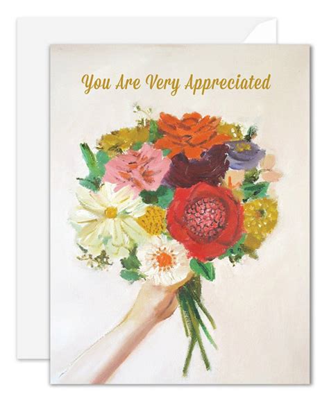 You Are Very Appreciated Card. SKU JH1126 - Etsy