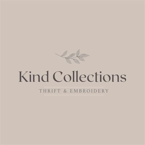 Kind Collections - Thrift and Embroidery