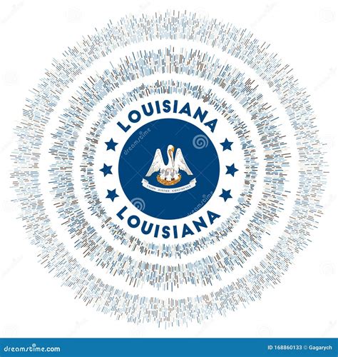 Louisiana symbol. stock vector. Illustration of louisiana - 168860133