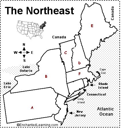 Northeastern US States And Capitals - Quiz, Trivia & Questions