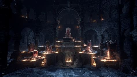 HD wallpaper: altar digital wallpaper, Dark Souls III, Firelink Shrine, video games | Wallpaper ...