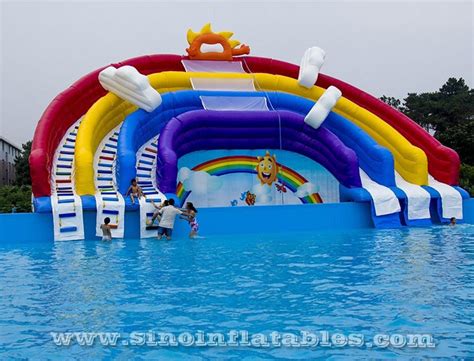 inflatable water park