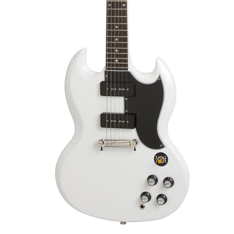 Epiphone SG Standard Electric Guitar Alpine White Finish Pro-SCM Professional Setup ...