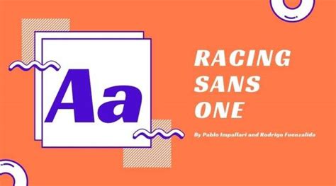 Racing Sans One Font download Free | Dafont Online