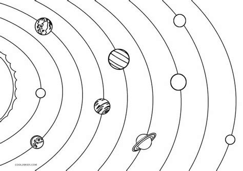 Solar system coloring pages for preschool The Solar System formed 4. 6 billion years ago ...