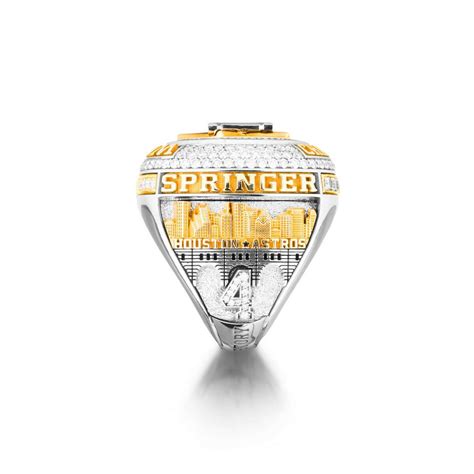 Astros World Series rings have 214 diamonds, 25 sapphires