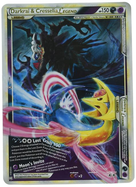 Buy Darkrai and Cresselia Legend Jumbo Oversized Pokemon Card Online at ...