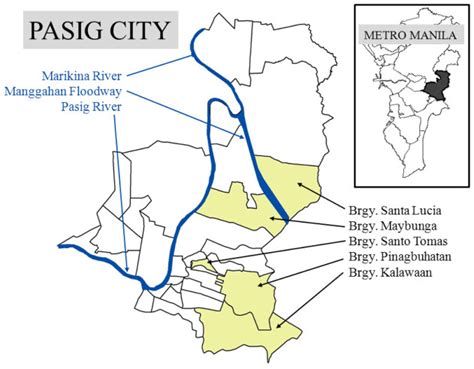 Pinagbuhatan Pasig City Map