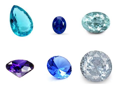 9 Different Colours of Blue Gemstones with Names and Pictures