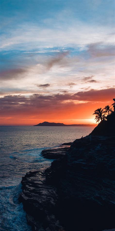 Sunset Island. iPhone X HD phone wallpaper | Pxfuel