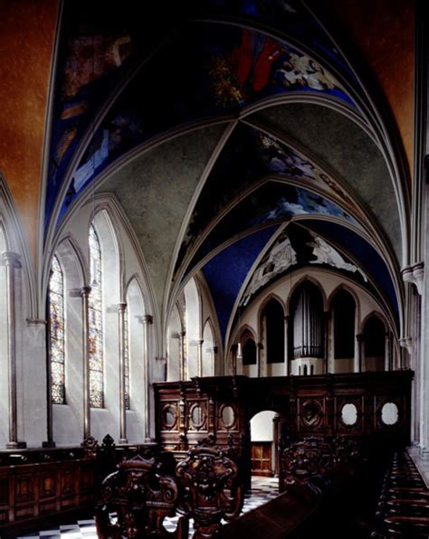 Lambeth Palace, Lambeth, London: the Chapel looking towards the 17th-century screen | RIBA pix