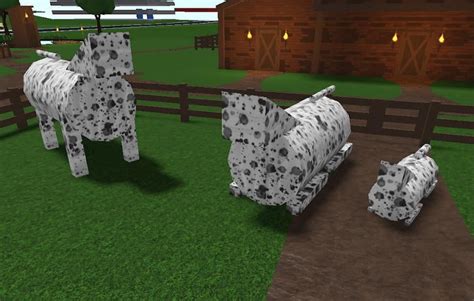 Added some animals to my medieval farm. : Bloxburg