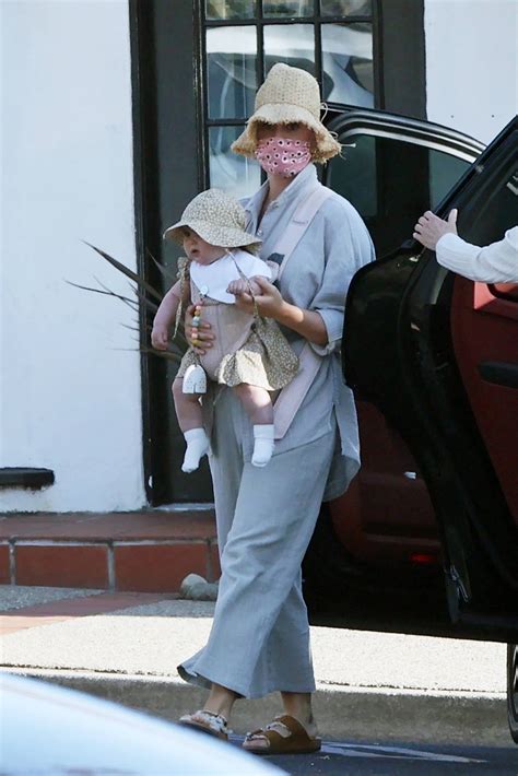 katy perry looks cute as she steps out with her daughter daisy dove ...