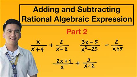 Adding Rational Algebraic Expressions