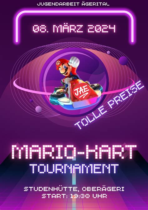 Mario Kart - Tournament - Jugendarbeit Ägerital
