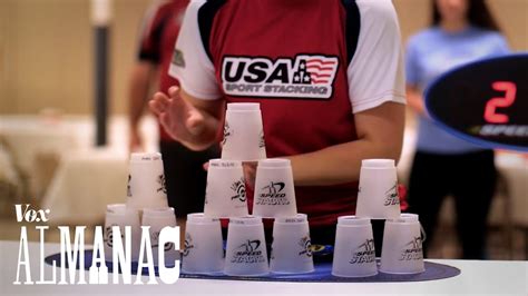 The incredible sport of cup stacking, explained - YouTube