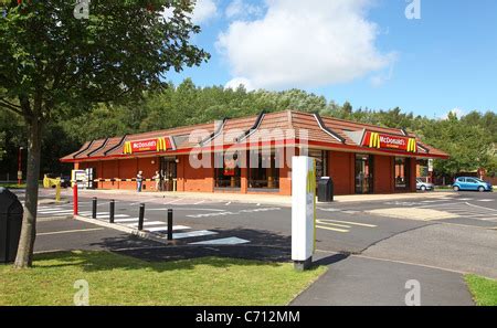 McDonalds restaurant Festival Park retail park Stoke-on-Trent Stoke ...