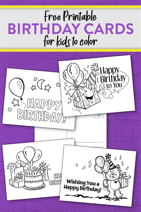 Paper Birthday Cards Your Birthday Means So Much Printable card Instant Download Digital ...