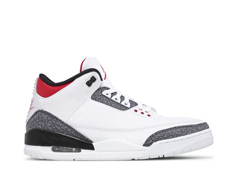 Jordan 3 Retro SE Fire Red Denim (2020) – Sneaker Syndicate