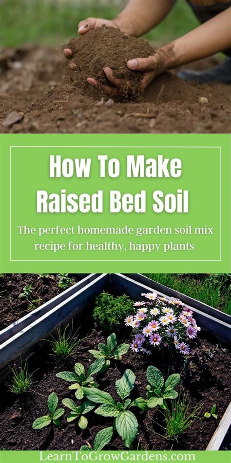 Raised Bed Soil Mix Recipe - Learn To Grow Gardens