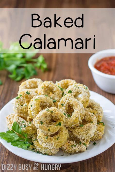 Easy Baked Calamari Recipe (Oven or Air Fryer) - Dizzy Busy and Hungry!