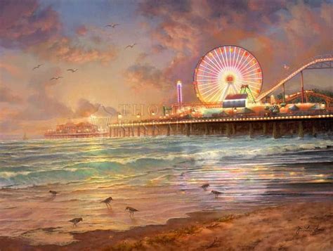 5 Best Thomas Kinkade Paintings For Beach Lovers | Thomas Kinkade Carmel & Monterey