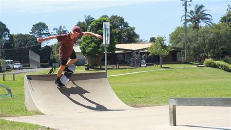 How To Kickturn on a Skate Ramp Beginner Skateboard TrickTip Tutorial - By SkateMoreSurfMore ...