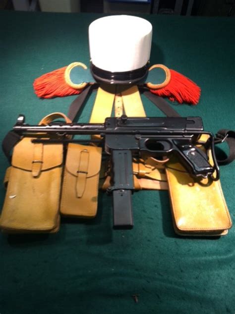 French MAT-49 Parts Kit made into a dummy gun for Legion display | Gunboards Forums