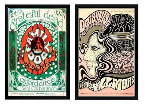 The Grateful Dead Concert Posters Highest Quality Framing - Etsy Singapore