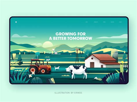 15 Illustrated UI Design Examples | EASEOUT