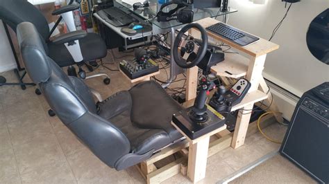 My awesome low cost DIY E:D VR cockpit