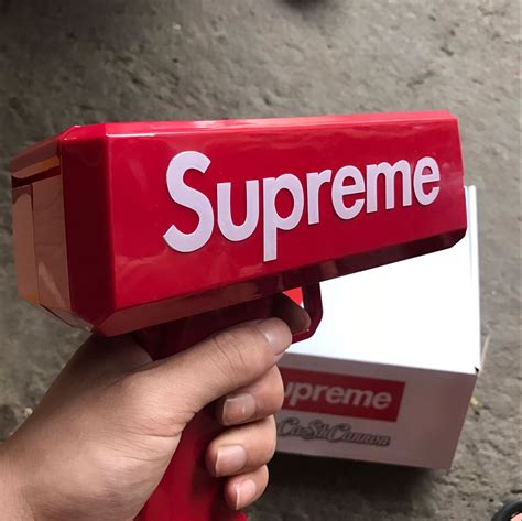 Supreme Cash Cannon Money Gun Make It Rain Money Gun Red - Other