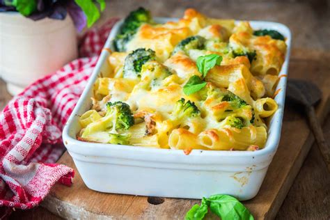 Baked Cheesy Broccoli Penne Pasta Recipe by Archana's Kitchen
