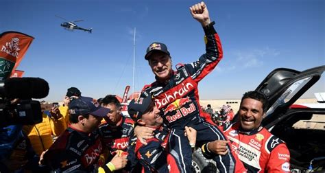 Spanish driver Carlos Sainz wins Dakar Rally for third time