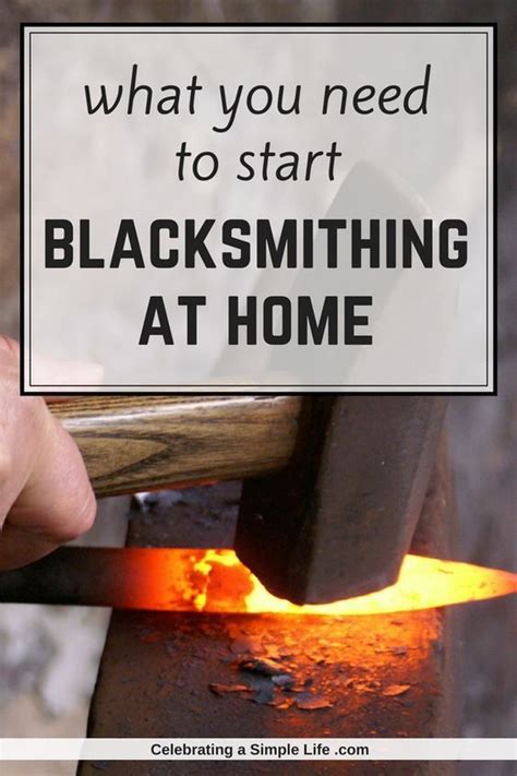 Diy blacksmithing 12 genius blacksmith projects for beginners – Artofit