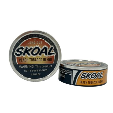 Skoal Peach Blend Long Cut Dip - Native Smokes Canada