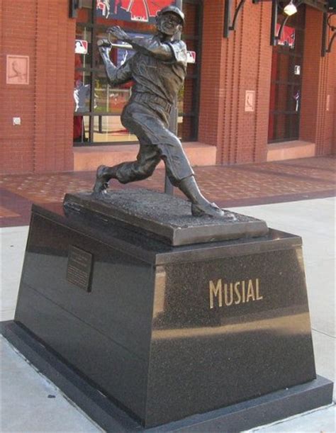 The Sporting Statues Project: Stan Musial: St Louis Cardinals, Busch ...