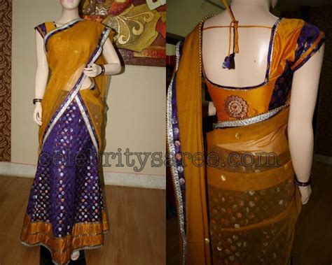 LATEST SOUTH INDIAN DESIGNER SAREE AND BLOUSE NECK DESIGNS COLLECTIONS: Saree blouse designs ...