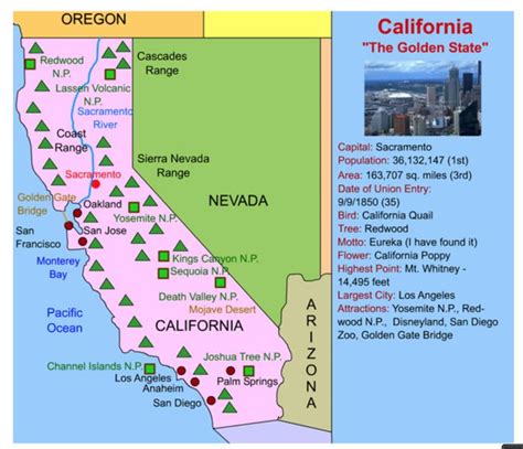 This California interactive map is perfect for kids! Simply click on ...