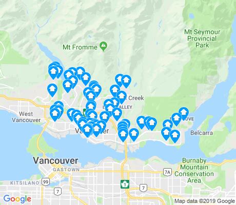 North Vancouver District Map