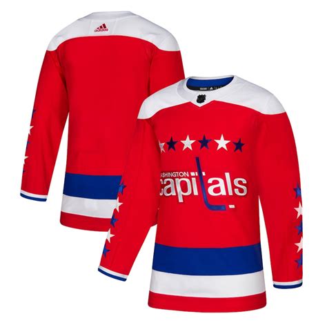 adidas Washington Capitals Red Alternate Authentic Jersey