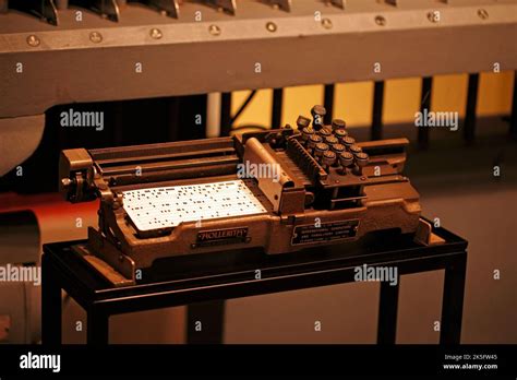 Hollerith data machine hi-res stock photography and images - Alamy