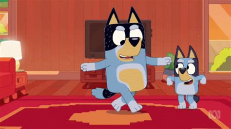 Bluey Dancing GIF - Bluey Dancing Break Dancing - Discover & Share GIFs