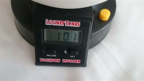 Vintage Looney Tunes Foghorn Leghorn Talking Digital Alarm Clock Rare ...