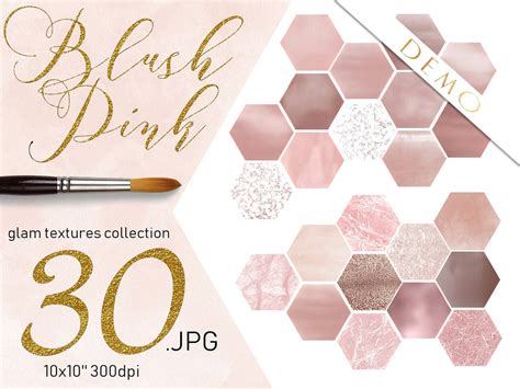 Blush Pink Glam Textures - FREE DEMO version by iCatchUrDream on DeviantArt