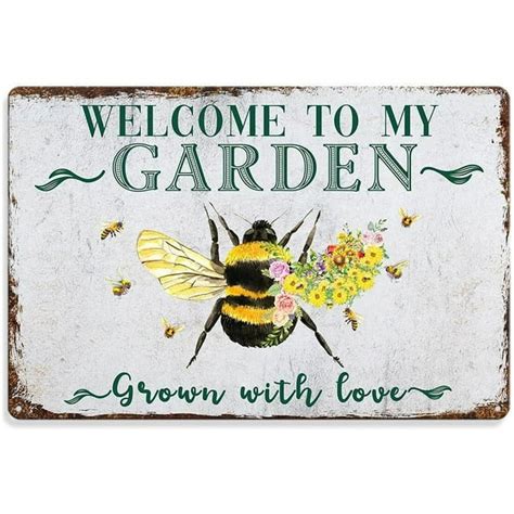 Welcome to Our Secret Garden Sign, Metal Garden Sign, Garden Metal ...