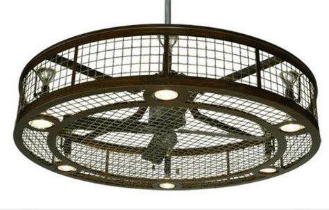 Image of: Caged Ceiling Fan Home Depot | Caged ceiling fan, Industrial ceiling fan, Industrial ...